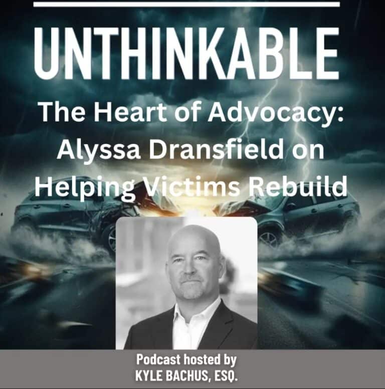 Attorney Kyle Bachus's podcast ep 7.